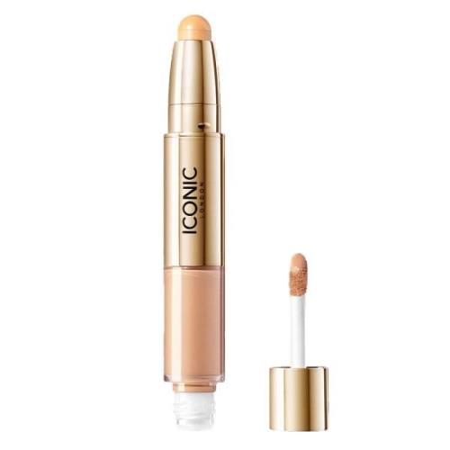 Iconic London Radiant Concealer Duo Cool Light 3 ml + 2,5 g