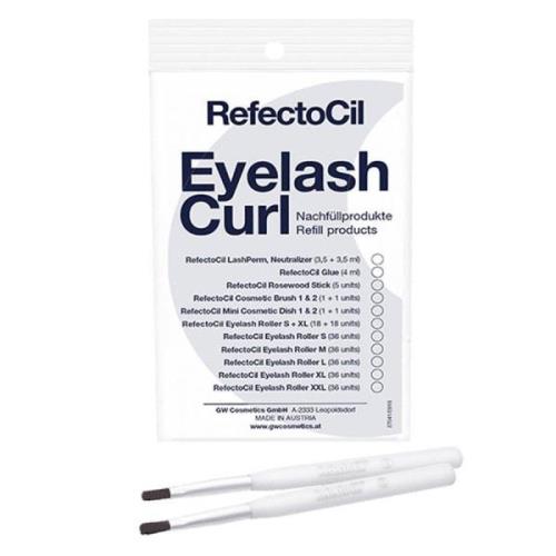 RefectoCil Eyelash Curl Refill Cosmetic Brush Set