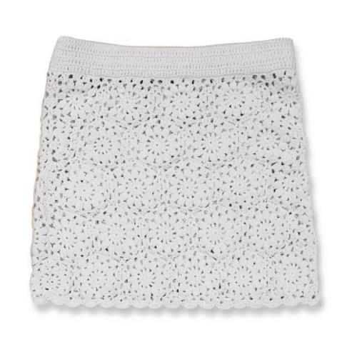 MC2 Saint Barth Short Skirts White, Dam