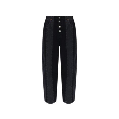 MM6 Maison Margiela Raka jeans Black, Dam