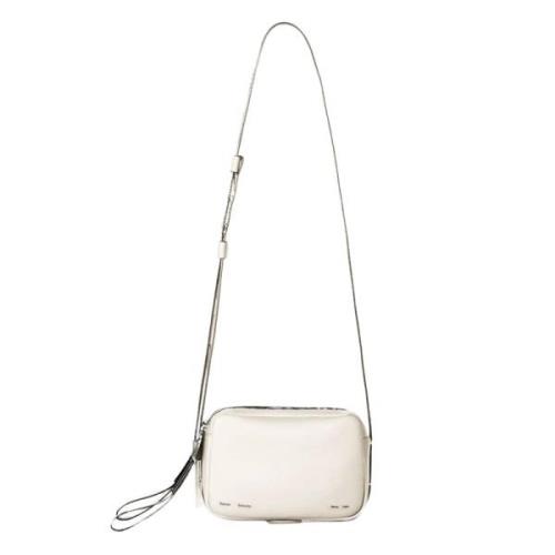 Proenza Schouler Watts Läderkameraväska Beige, Dam