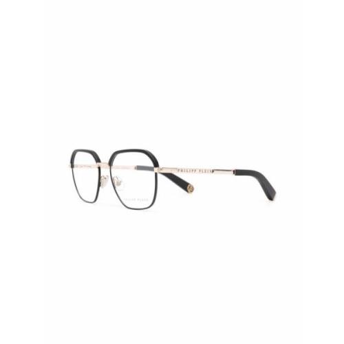 Philipp Plein Svart Optisk Ram Uppgradering Black, Unisex