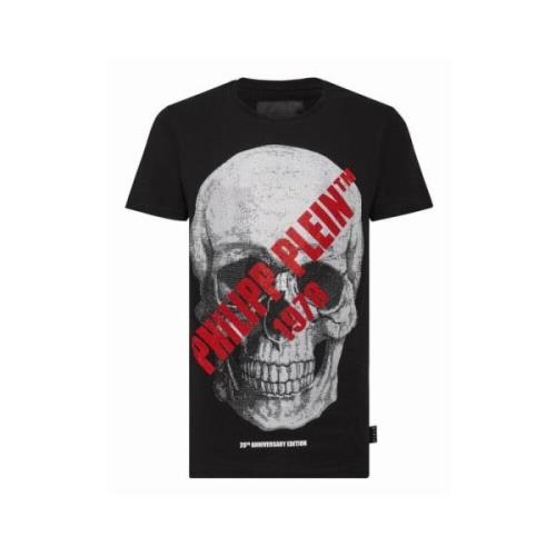 Philipp Plein Sart T-shirt SS 16 med skalle Black, Herr