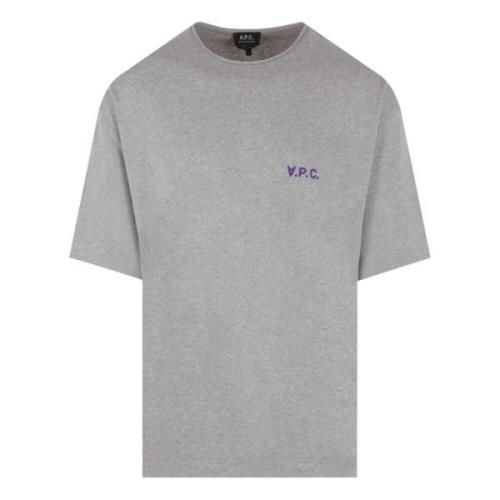 A.p.c. T-shirt Gray, Herr