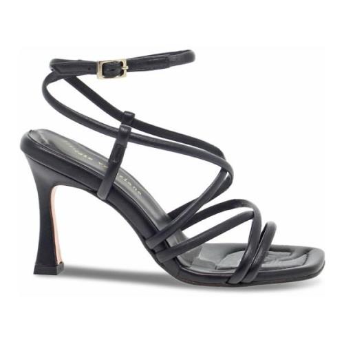 Poesie Veneziane High Heel Sandals Black, Dam