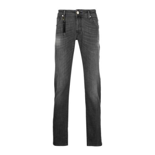 Incotex Trousers Gray, Herr