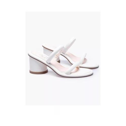 AGL Heeled Mules White, Dam