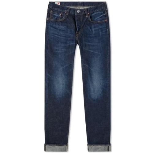 Edwin Regelbundna avsmalnande jeans Blue, Herr