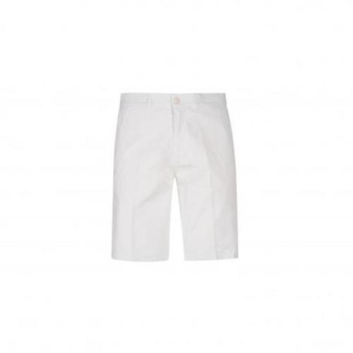 Harmont & Blaine Casual Bermuda Twill Cotton Shorts White, Herr
