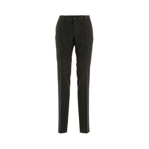 Incotex Slim-fit Trousers Green, Herr