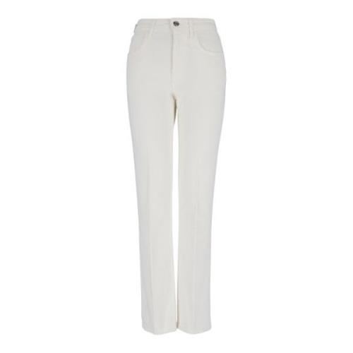 Jacob Cohën Slim-fit Straight Jeans för Kvinnor White, Dam