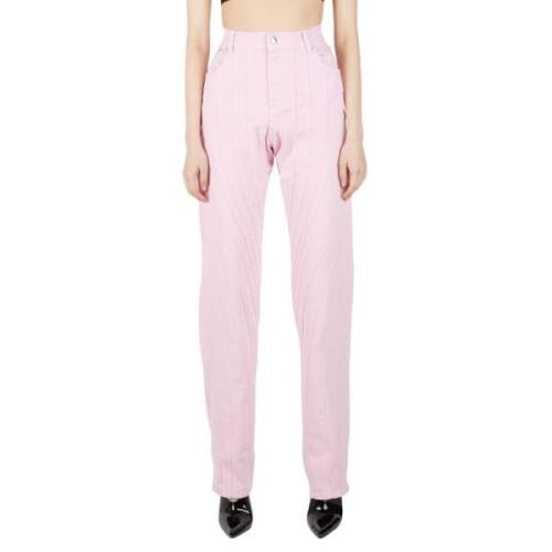 Mugler Jeans Pink, Dam