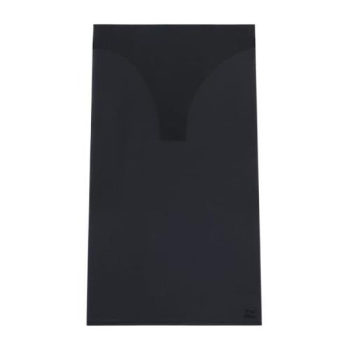 Courrèges Genomskinlig Tube Midi Kjol Black, Dam