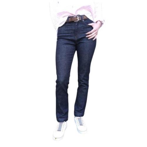 Denim Studio Colette Straight Leg Jeans Blue, Dam