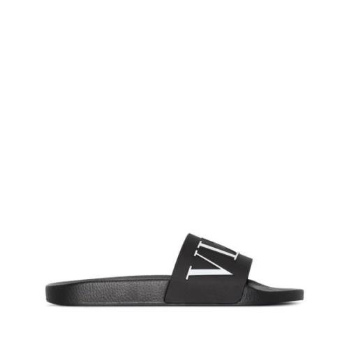 Valentino Garavani Svarta sandaler Black, Herr