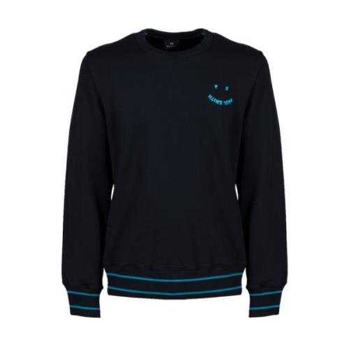 PS By Paul Smith Bekväma och stiliga sweatshirt hoodies Black, Herr