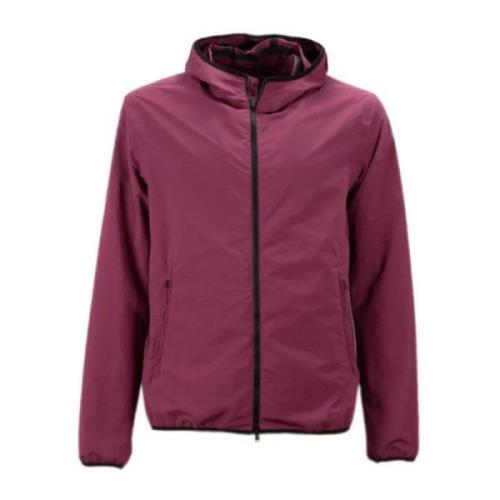 Herno Oversized Huva Bomberjacka Purple, Herr