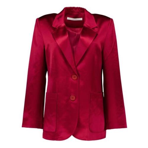 Herzen's Angelegenheit Bordeaux Blazers Red, Dam