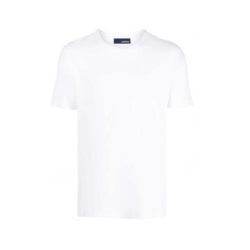 Lardini T-Shirts White, Herr