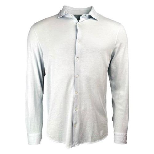 Gran Sasso Shirts Gray, Herr