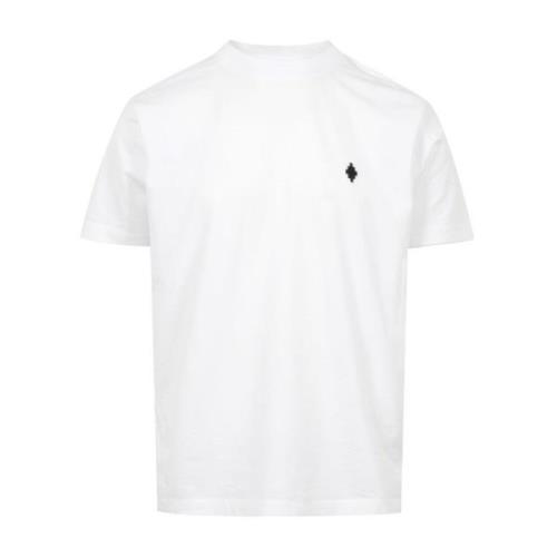 Marcelo Burlon T-shirts och Polos Vit White, Herr