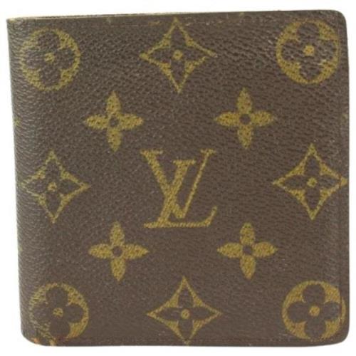 Louis Vuitton Vintage Vintage Läderplånböcker Brown, Dam