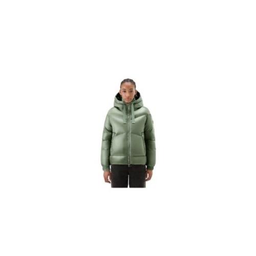 Woolrich Aliquippa Dunjacka Green, Dam