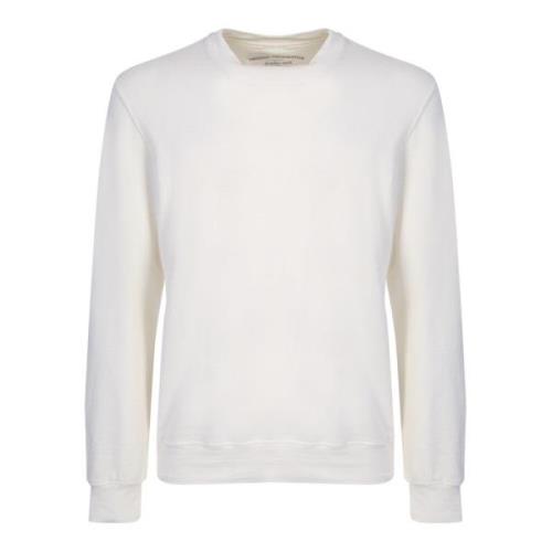 Original Vintage Round-neck Knitwear White, Herr