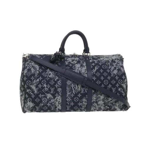 Louis Vuitton Vintage Pre-owned Canvas louis-vuitton-vskor Blue, Dam