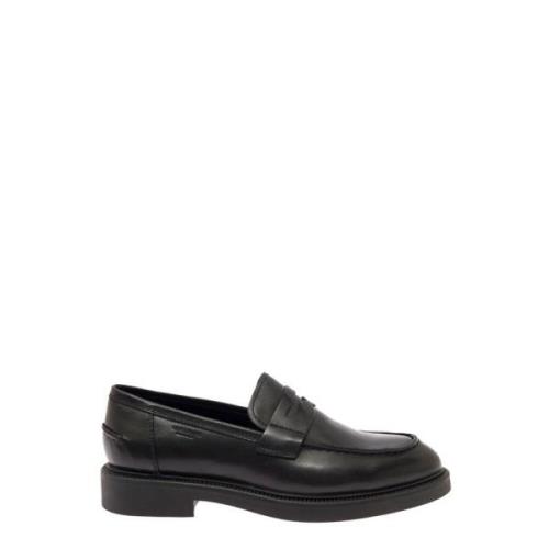 Vagabond Shoemakers Svarta Läderloafers Black, Dam