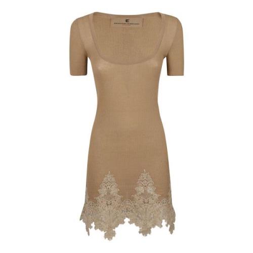 Ermanno Scervino Short Dresses Beige, Dam