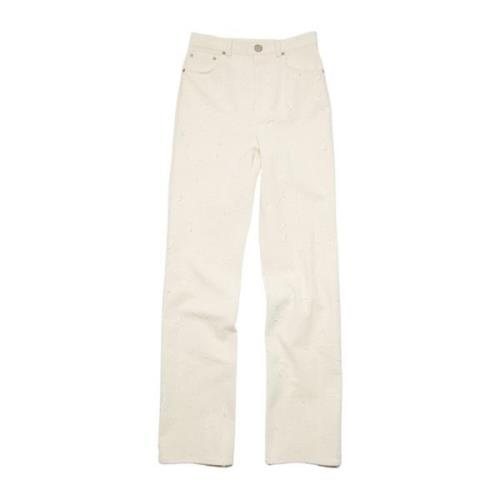 Acne Studios Breda byxor Beige, Dam