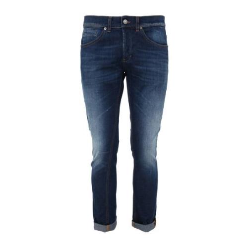 Dondup Smal passform denim jeans Blue, Herr