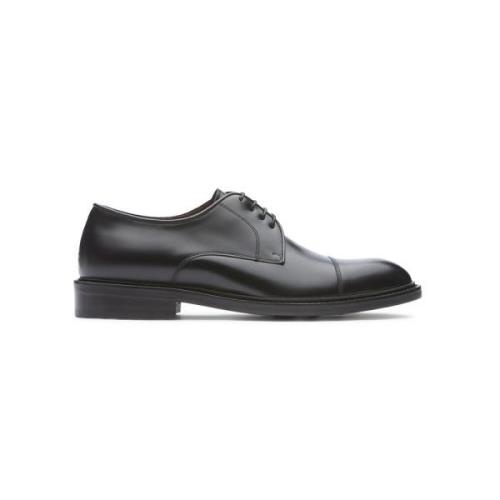 Lottusse Harrys Derby Straight Toe Black, Herr