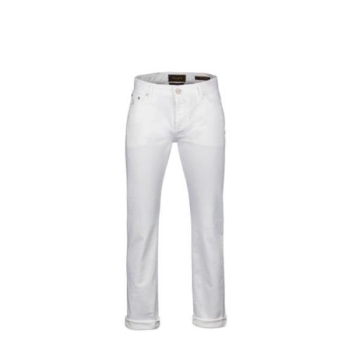 Moorer Trousers White, Herr