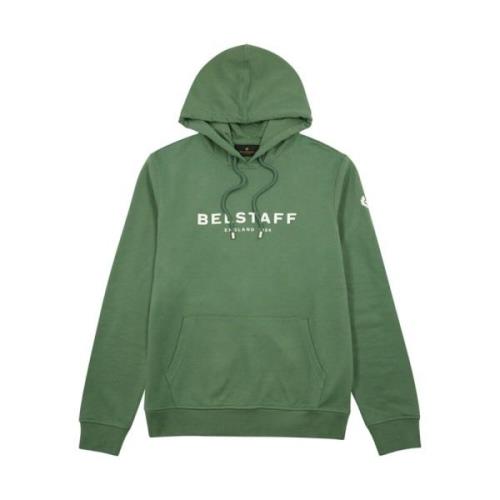 Belstaff Herr Hoodie Green, Herr