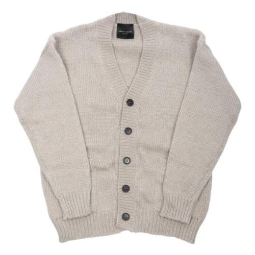 Roberto Collina Cardigans Gray, Herr