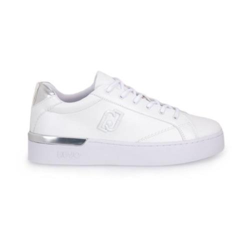 Liu Jo Stiliga Sneakers för den Modemedvetna Mannen White, Herr