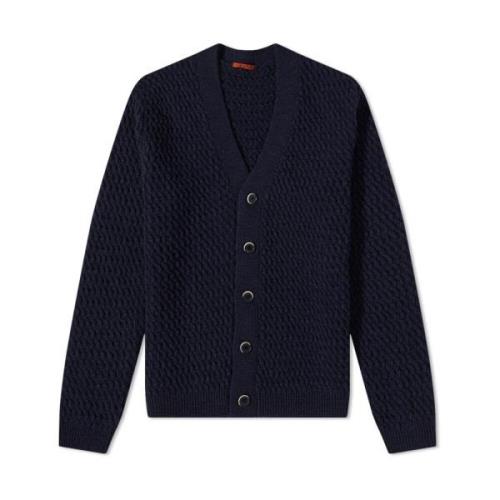 Barena Venezia Cardigan Blue, Herr