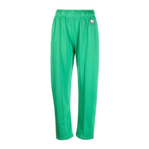 Wales Bonner Grön Svart Orange Track Pant Green, Dam