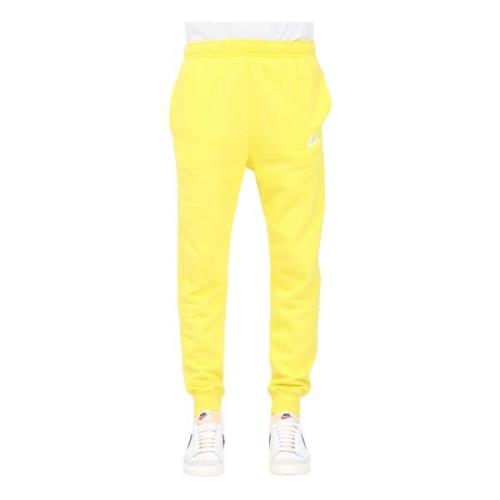 Nike Gula Byxor med Justerbar Midja och Elastiska Anklar Yellow, Herr