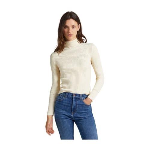 Pepe Jeans Turtlenecks White, Dam