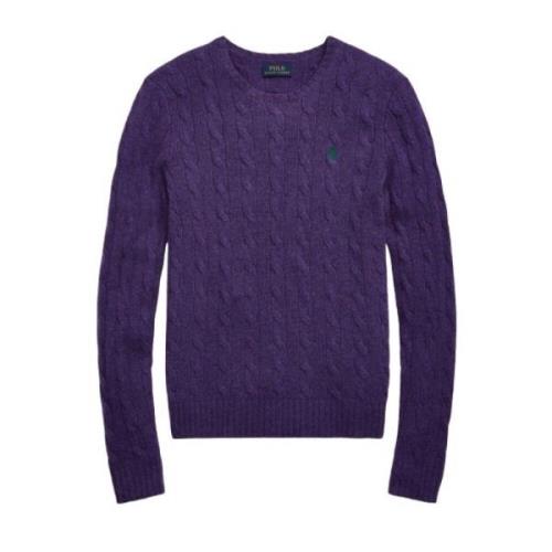 Polo Ralph Lauren Julianna Valley Purple Twist Stickad Tröja Purple, D...