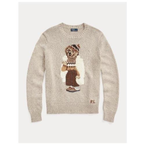 Polo Ralph Lauren Polo Ralph Lauren Bear Tröja Beige, Dam