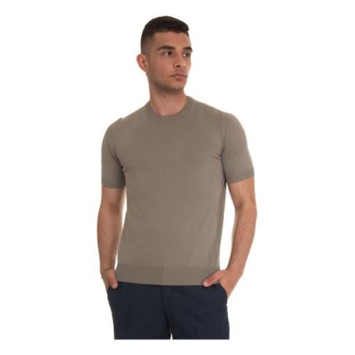 Gran Sasso Jersey T-shirt Beige, Herr