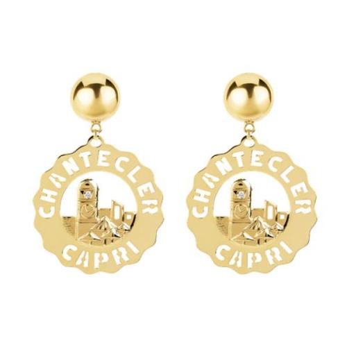 Chantecler Earrings Yellow, Dam