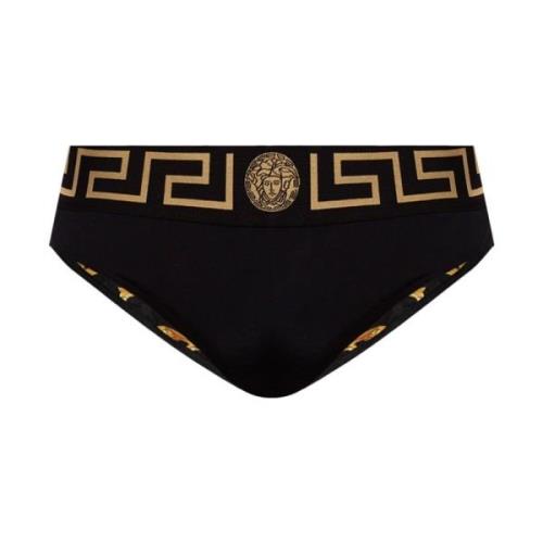 Versace Logo badbyxor Black, Herr