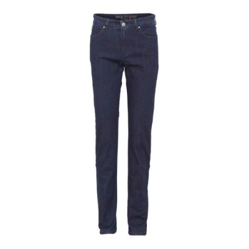 C.Ro Stretchy Denim Skinny Jeans Regular Fit Blue, Dam