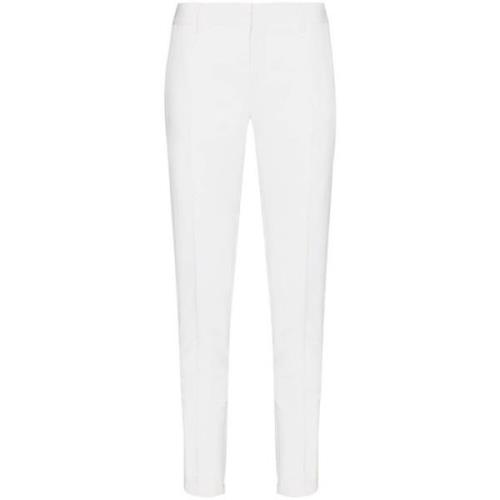 Saint Laurent Slim-Fit Chinos i Ullblandning med Veck och Dragkedjedet...