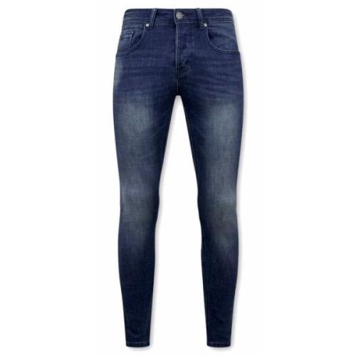 True Rise Billiga Jeans Herrar - D-3059 Blue, Herr